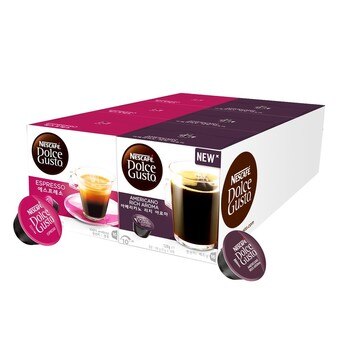 Dolce Gusto 雀巢義式濃縮+美式經典濃郁咖啡膠囊組 Dolce Gusto 雀巢義式濃縮+美式經典濃郁咖啡膠囊組