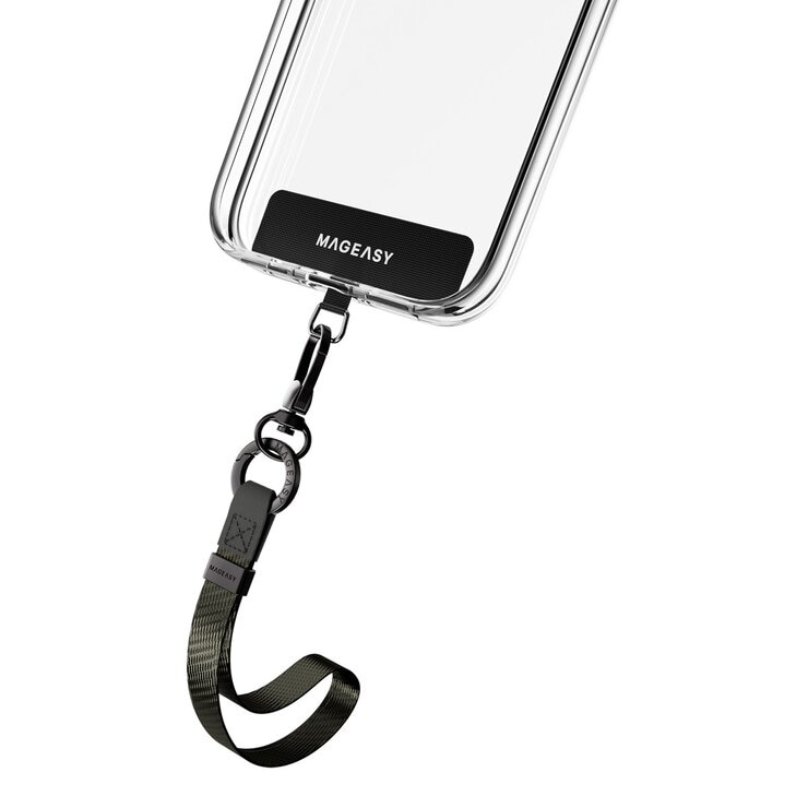 MAGEASY 2-in-1 Utility Strap 二合一掛繩 / 掛繩片組 20公釐 岩灰色