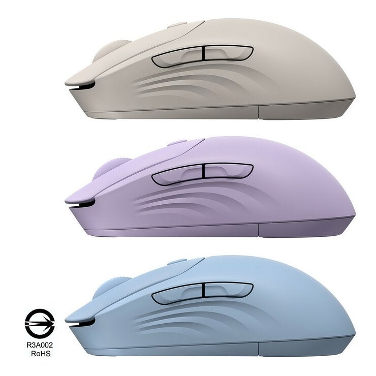 HP 400 靜音無線滑鼠 3入組 藍色+紫色+杏色