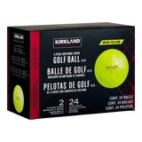 科克蘭 高爾夫三層球24入 黃球