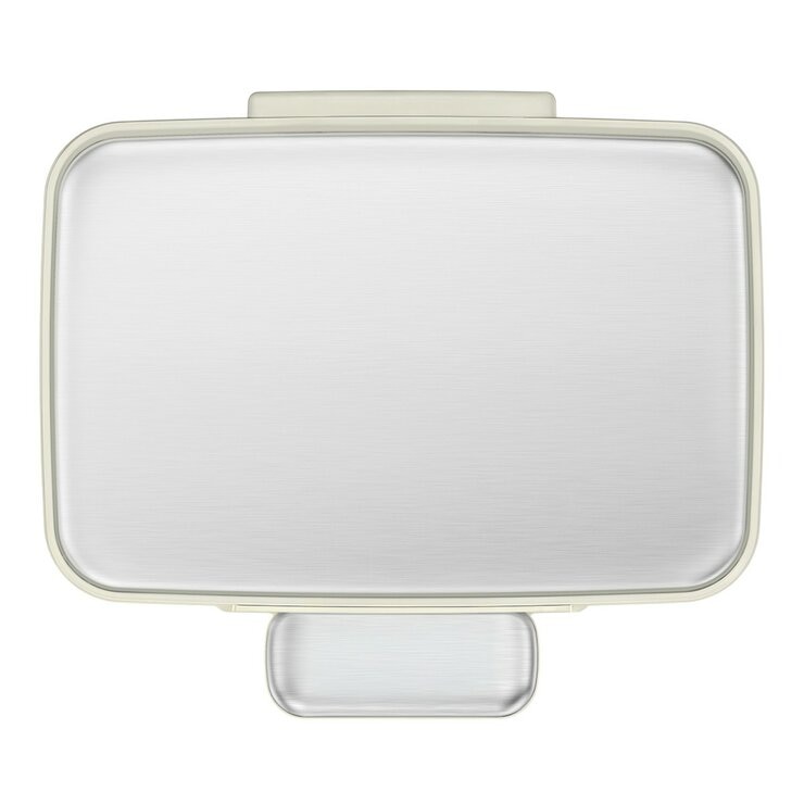 EKO 踏板式不鏽鋼垃圾桶 11公升 2入組 米白