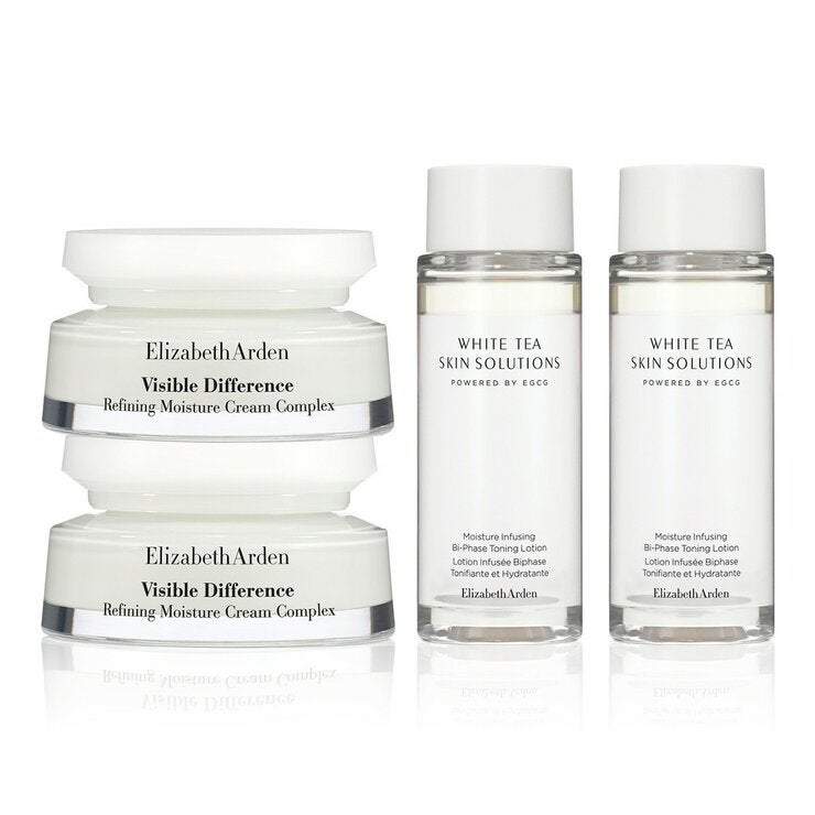 Elizabeth Arden 21天霜 75毫升 X 2入 + 白茶雙重保濕化妝水 50毫升 X 2入 Elizabeth Arden 21天霜 75毫升 X 2入 + 白茶雙重保濕化妝水 50毫升 X 2入