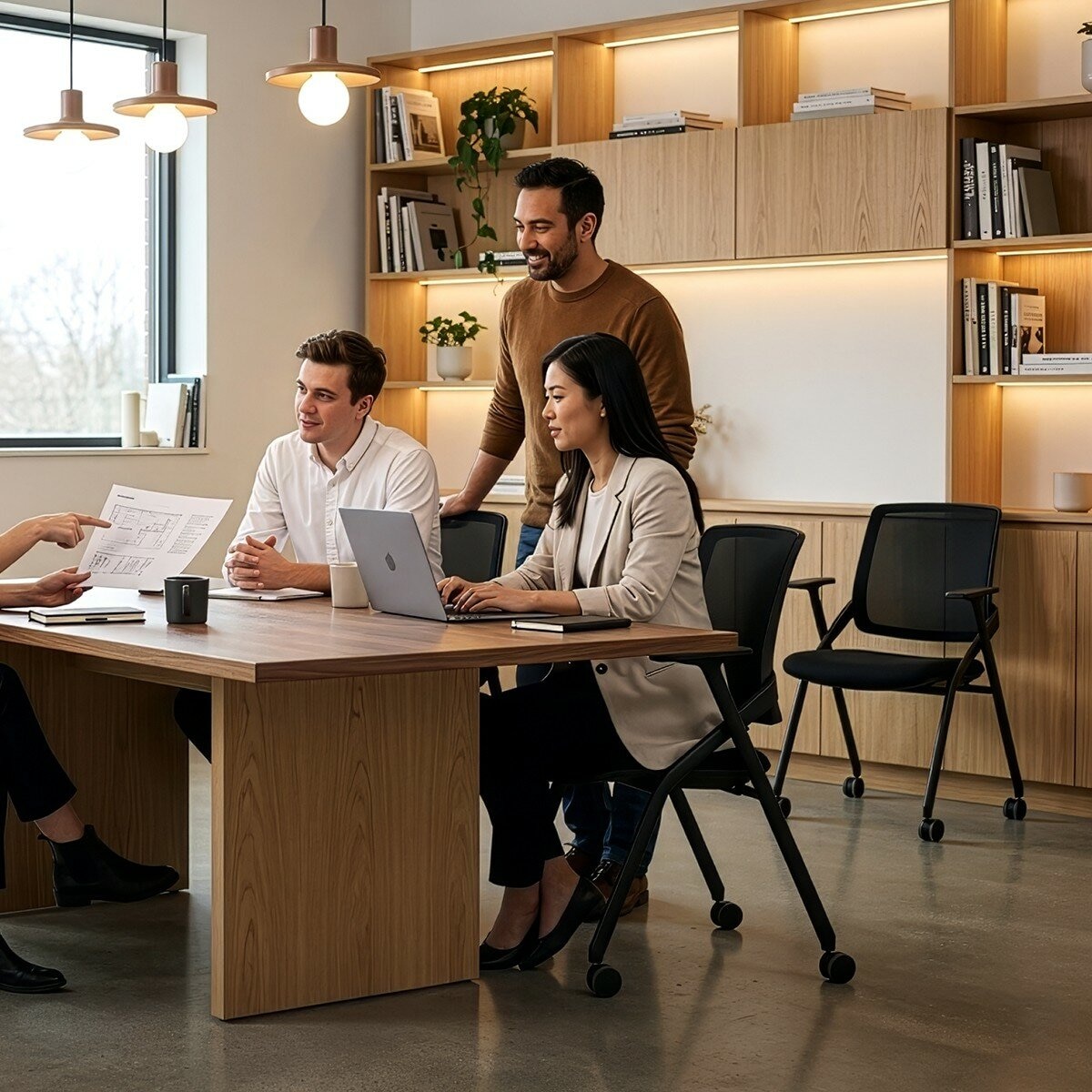 Backbone Quokka 寬卡培訓椅 2入組 黑