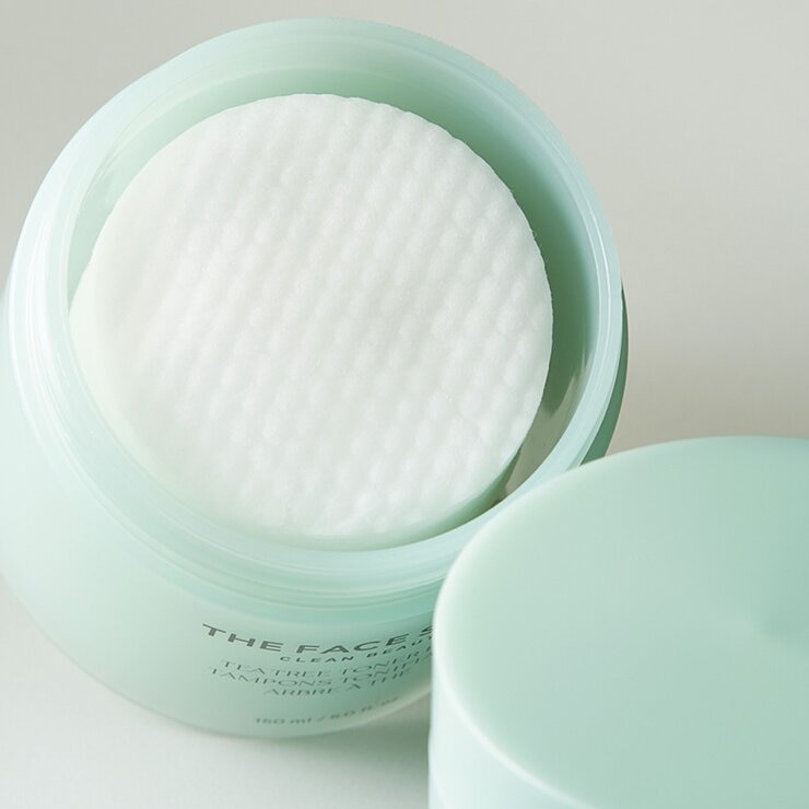 The Face Shop 茶樹淨膚調理爽膚棉組