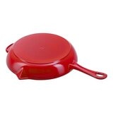 Staub 琺瑯鑄鐵單柄平煎鍋 26公分 櫻桃紅