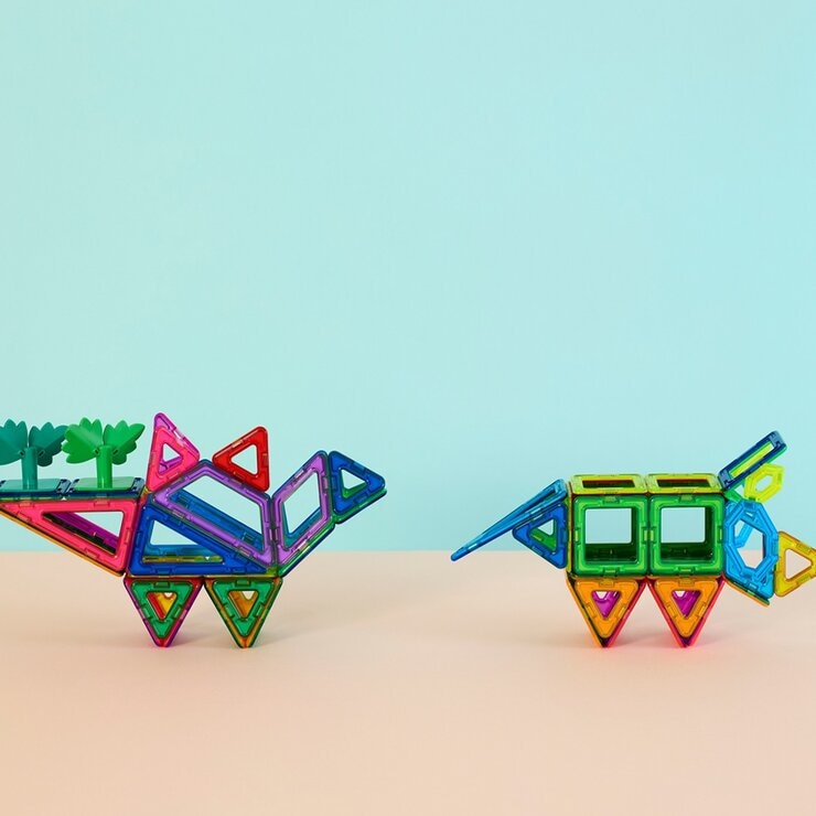 Magformers 磁性建構片 恐龍樂園 / 3歲以上