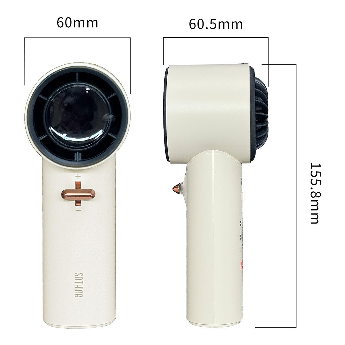 向物 高速手持風扇 引擎PRO DSHJ-S-2324 白色