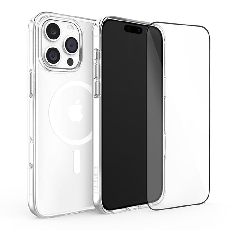 OVERDIGI Aurora V3磁吸抗黃防摔透明殻 搭配二次強化滿版玻璃保貼 for iPhone16 Pro Max OVERDIGI Aurora V3磁吸抗黃防摔透明殻 搭配二次強化滿版玻璃保貼 for iPhone16 Pro Max