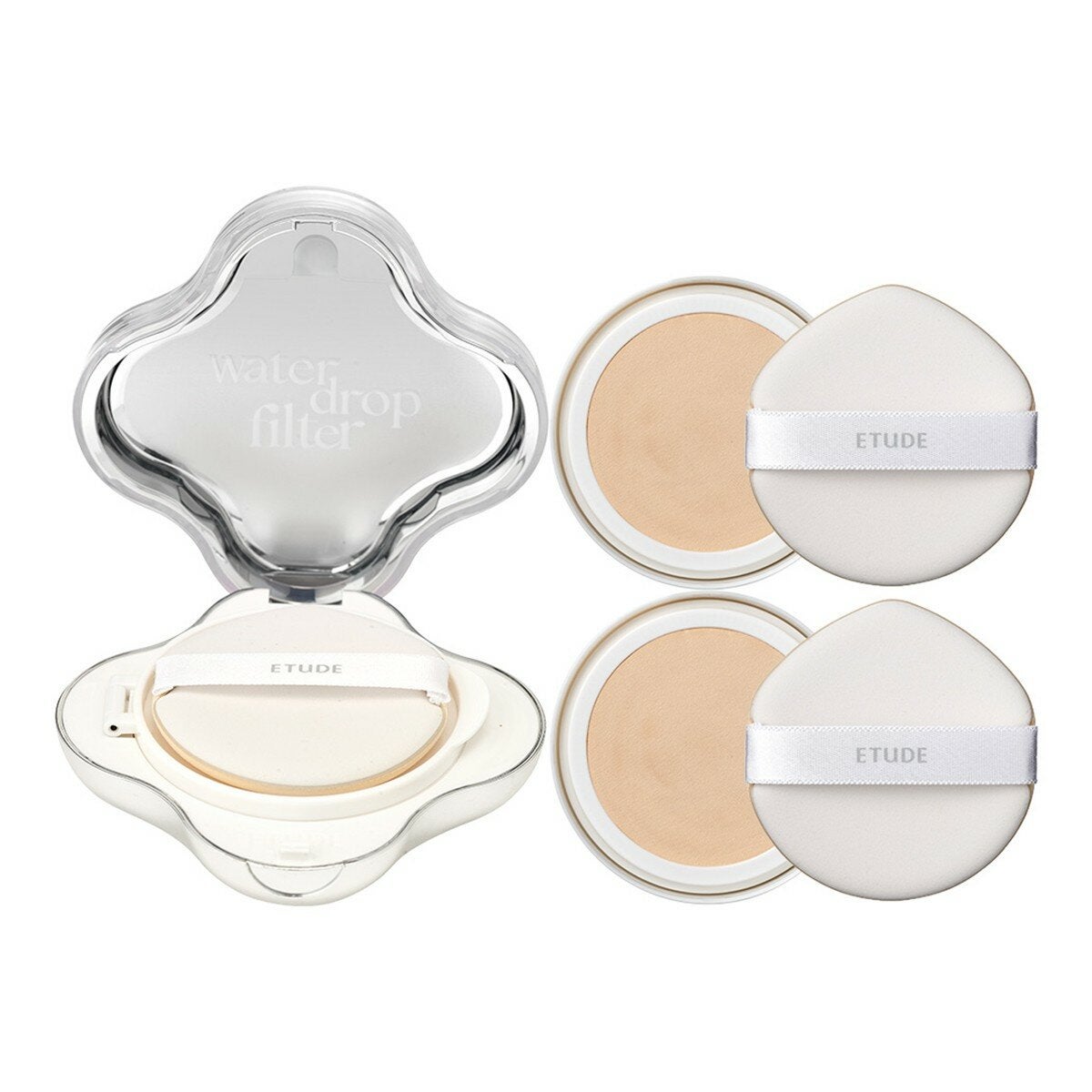 ETUDE 裸瓷光濾鏡氣墊粉餅組 ETUDE 裸瓷光濾鏡氣墊粉餅組