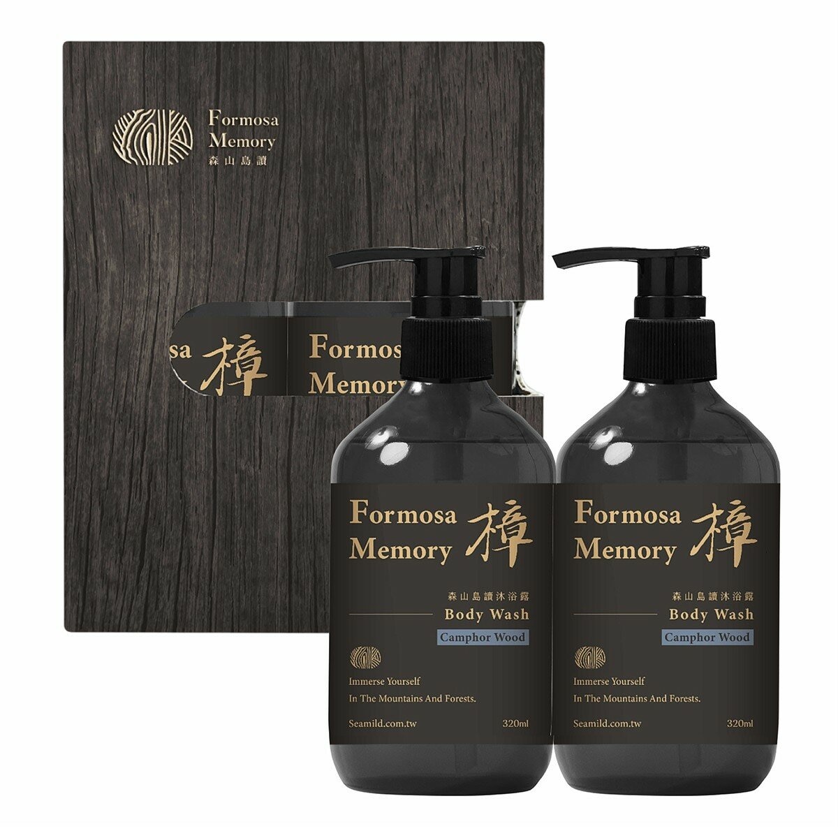 Formosa Memory Body Wash Camphor Wood 320 ml X 2-Pack