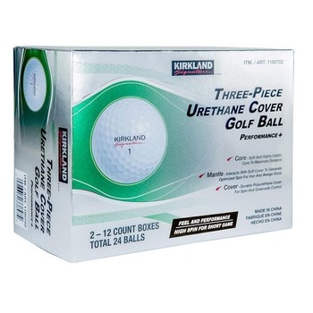 Kirkland Signature 科克蘭 三層高爾夫球 24入 (3入 x 8盒) Kirkland Signature 科克蘭 三層高爾夫球 24入 (3入 x 8盒)
