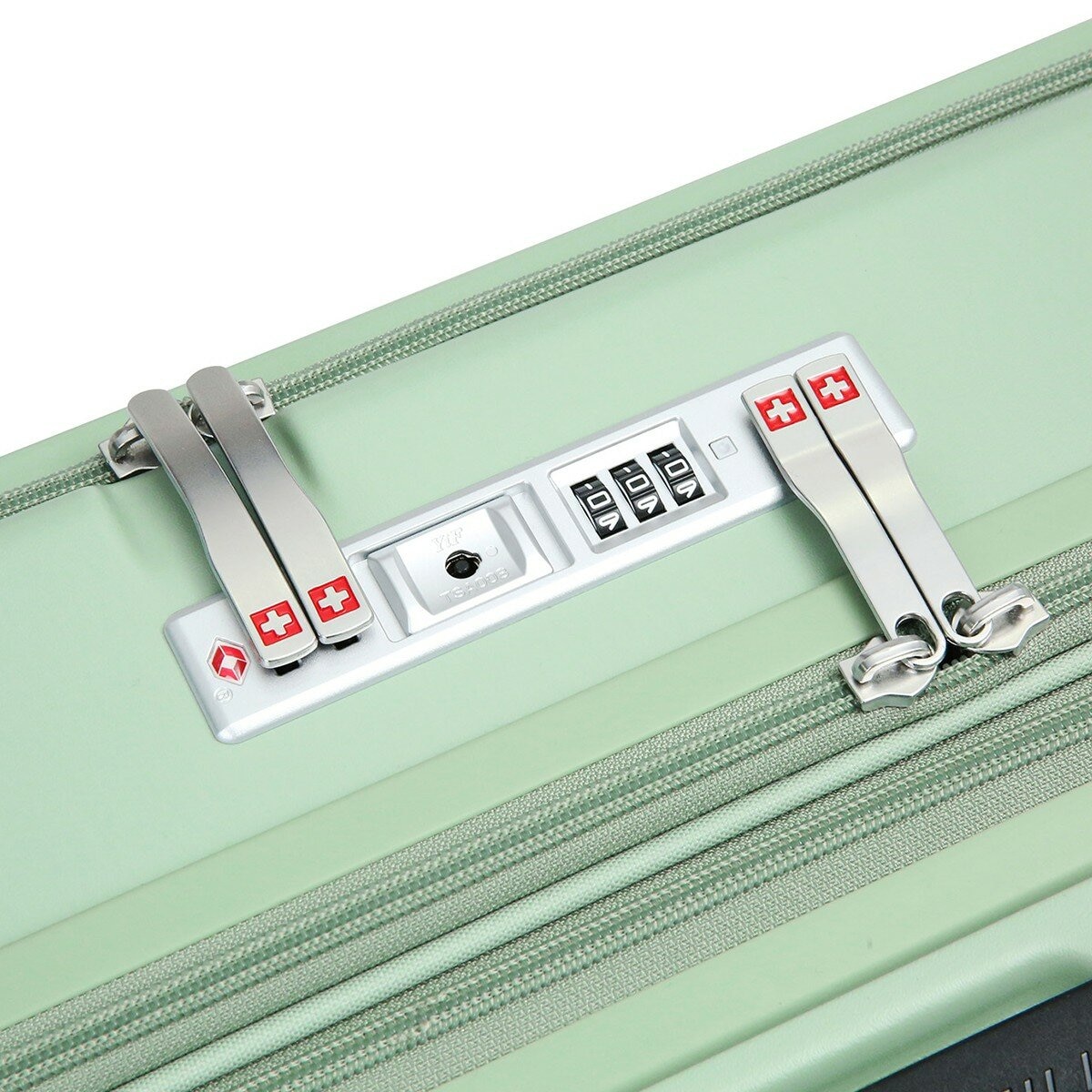 SWISS MILITARY 30吋 前開式行李箱 薄荷綠