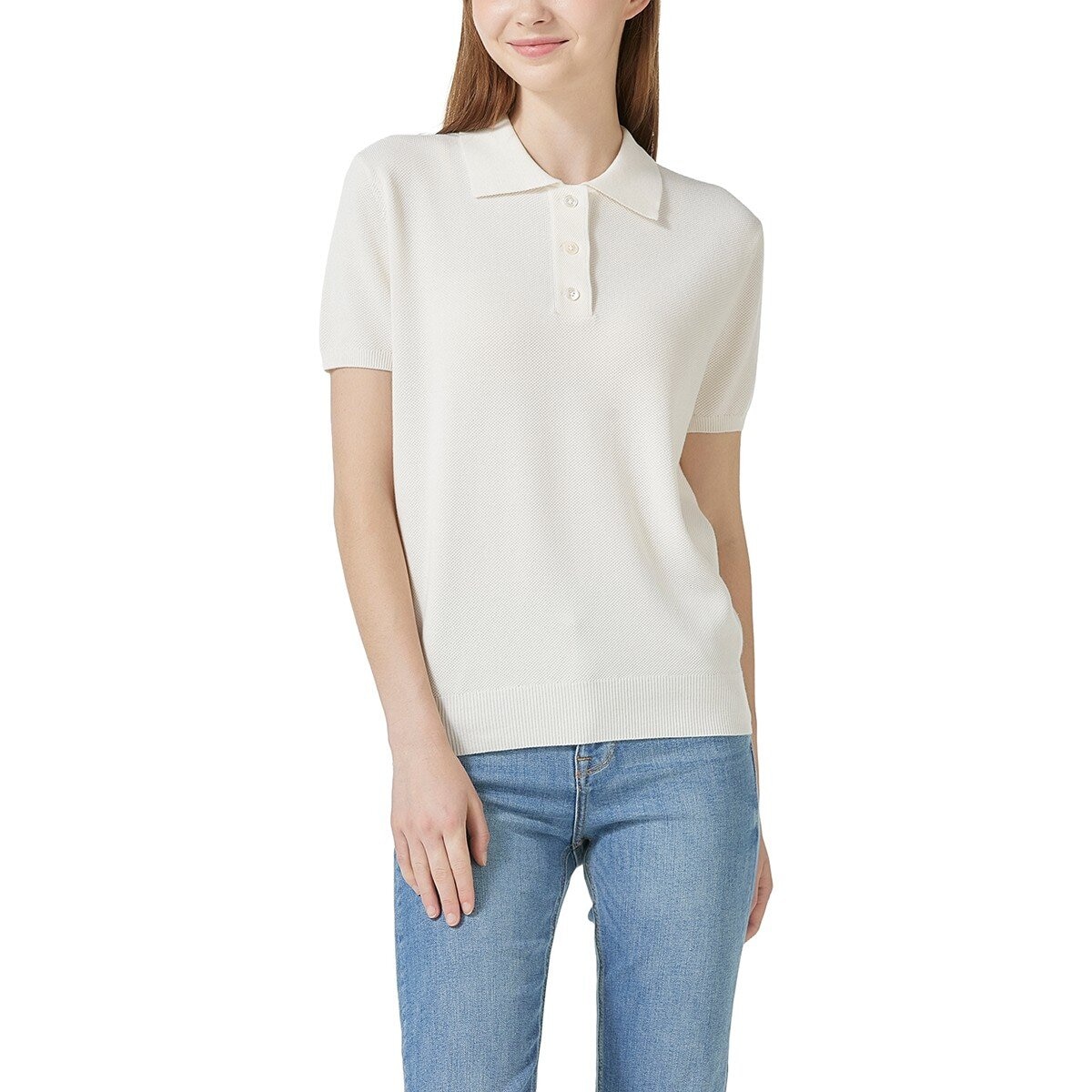 Lydiavine 韓版女短袖 Polo 衫