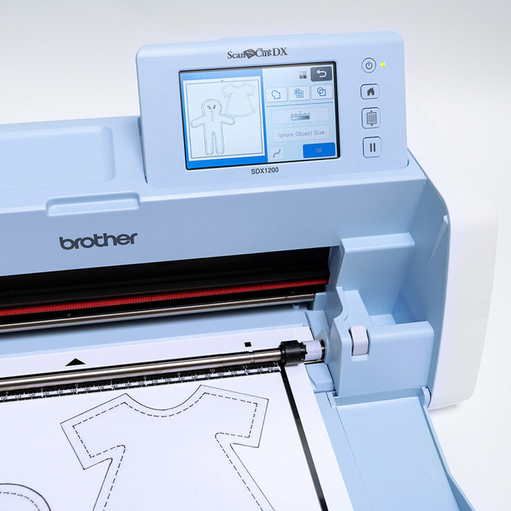 Brother ScanNCut DX SDX1200 掃圖裁藝機組 含低黏度襯墊 X 1+自動刀片 X 1