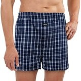 三槍 宜而爽 男平織平口褲 3入組 格紋