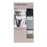 Calvin Klein 女內褲三入組 M 黑+灰+墨綠