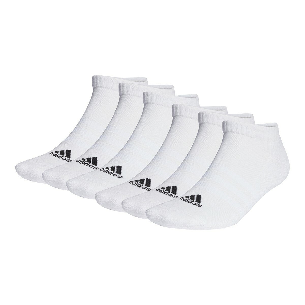 Adidas 男低筒襪六入組 #HT3434/IC1332/IC1333 白
