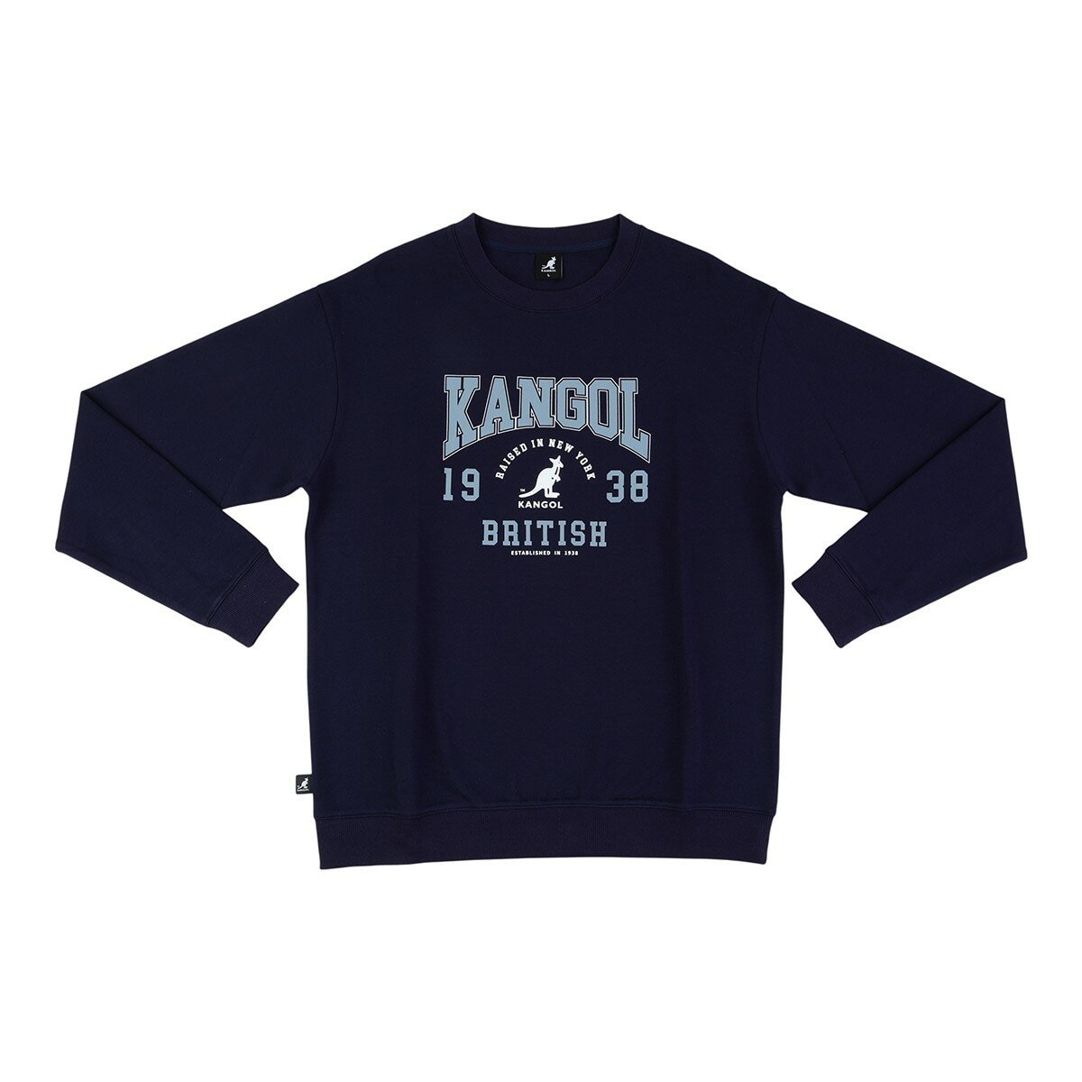 KANGOL 男長袖上衣 藍