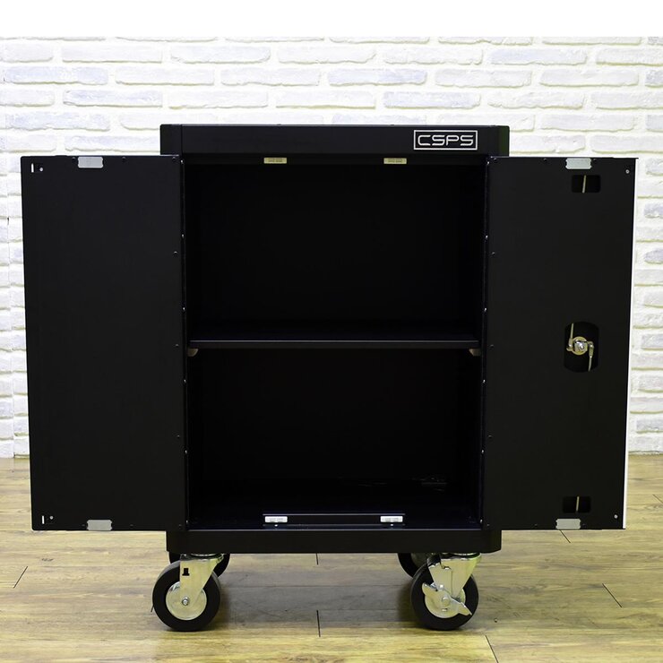 CSPS 30吋雙門矮櫃 1.0公厘 黑砂