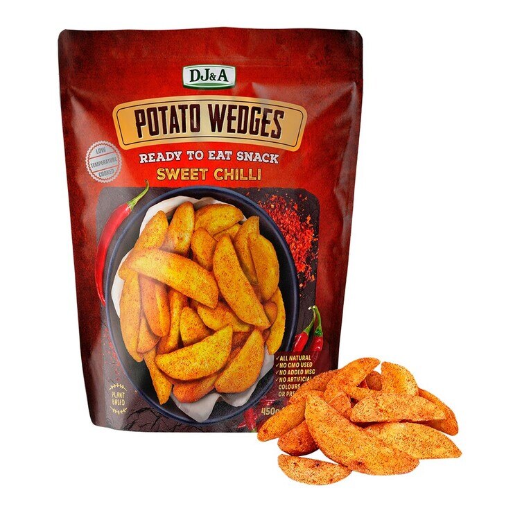 Dj A 甜辣厚切馬鈴薯條450公克 Costco 好市多