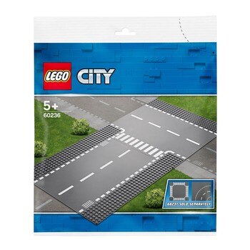 Lego 城市系列直線道 +T 型路口 Lego 城市系列直線道 +T 型路口
