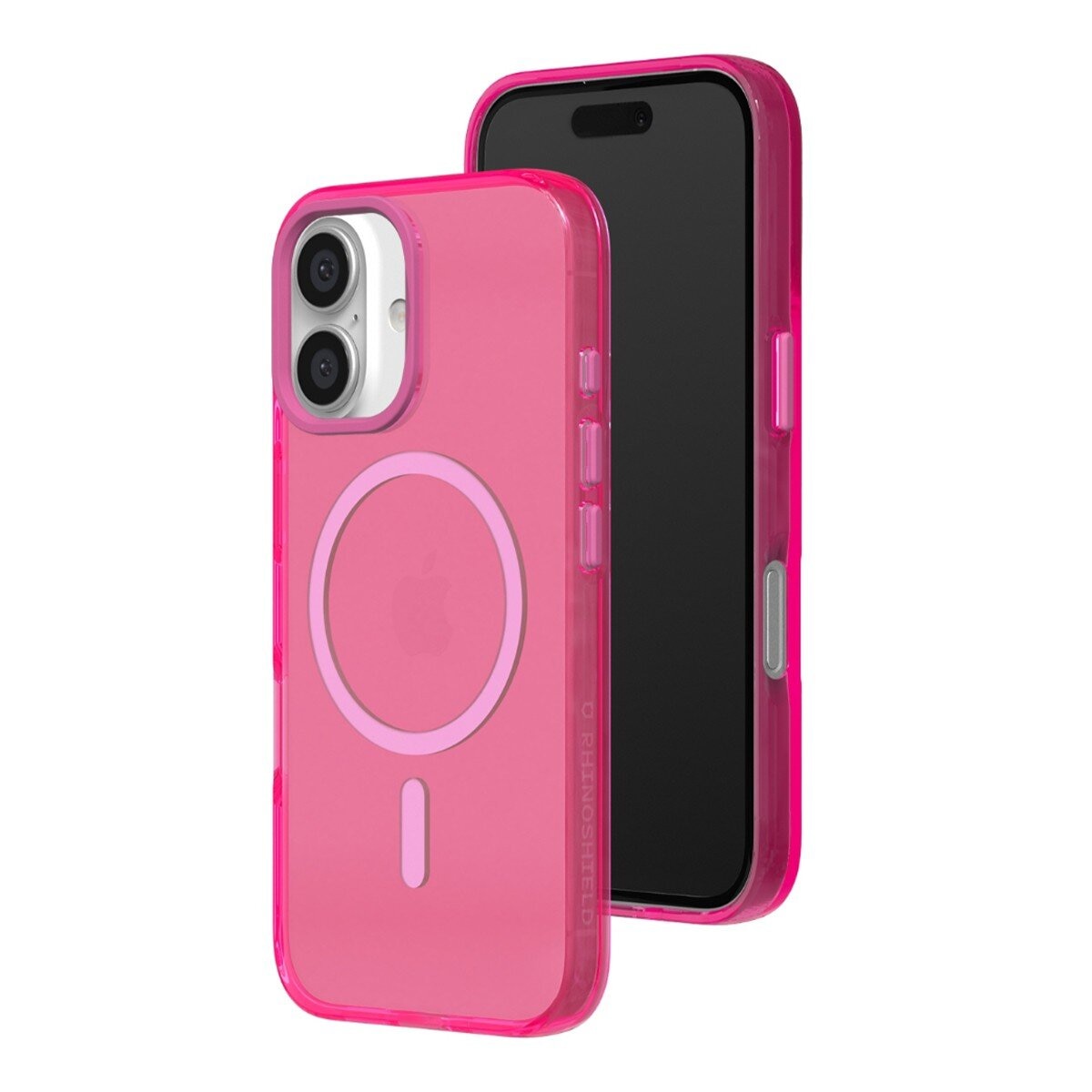 犀牛盾 iPhone 16 Plus JellyTint MagSafe 兼容 半透明有色手機殼 + 9H 抗藍光鋼化玻璃保護貼