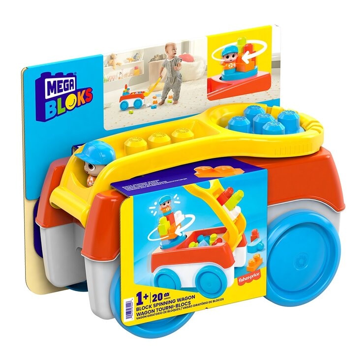 費雪 美高旋轉積木車 / 1歲以上
