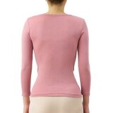 AS 肌膚之心 女長袖保暖內衣 紫色