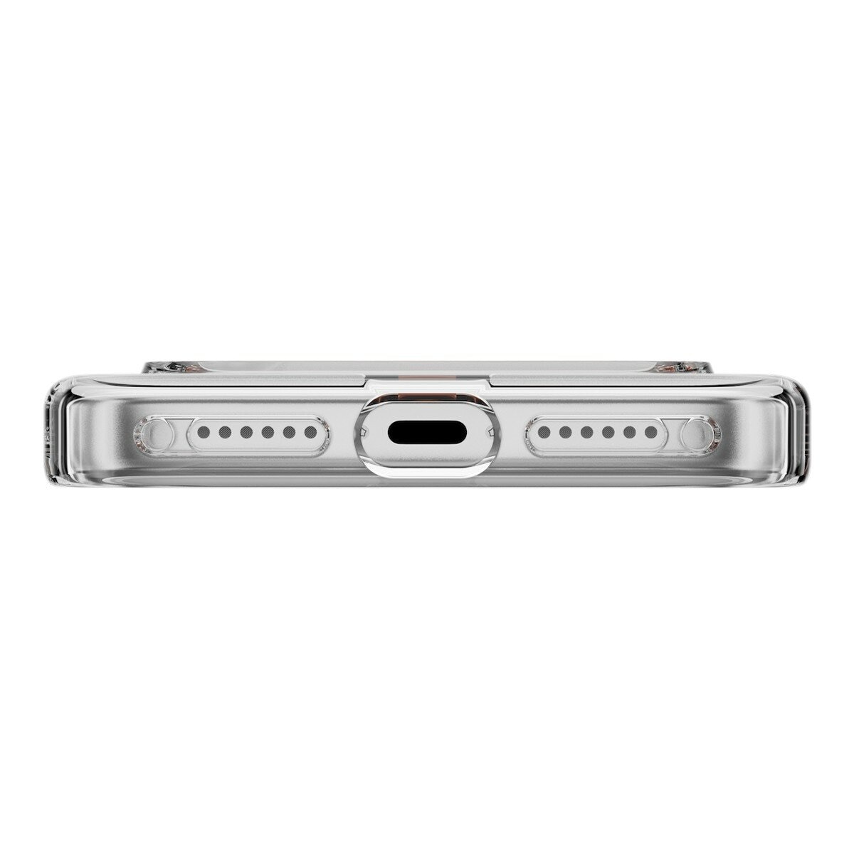 MAGEASY Bright M 不發黃軍規磁吸透明殼 iPhone 17 Pro(珊瑚磁圈) + 鏡頭保護貼Lenz(迷霧) + Vetro 9H 鋼化玻璃保護膜