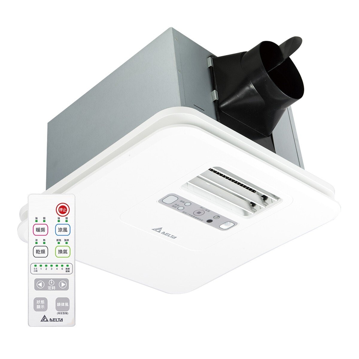 台達電子多功能循環涼暖風機豪華型300系列(遙控) VHB30ACMRT-A(110V) / VHB30BCMRT-A(220V) 含完全安裝