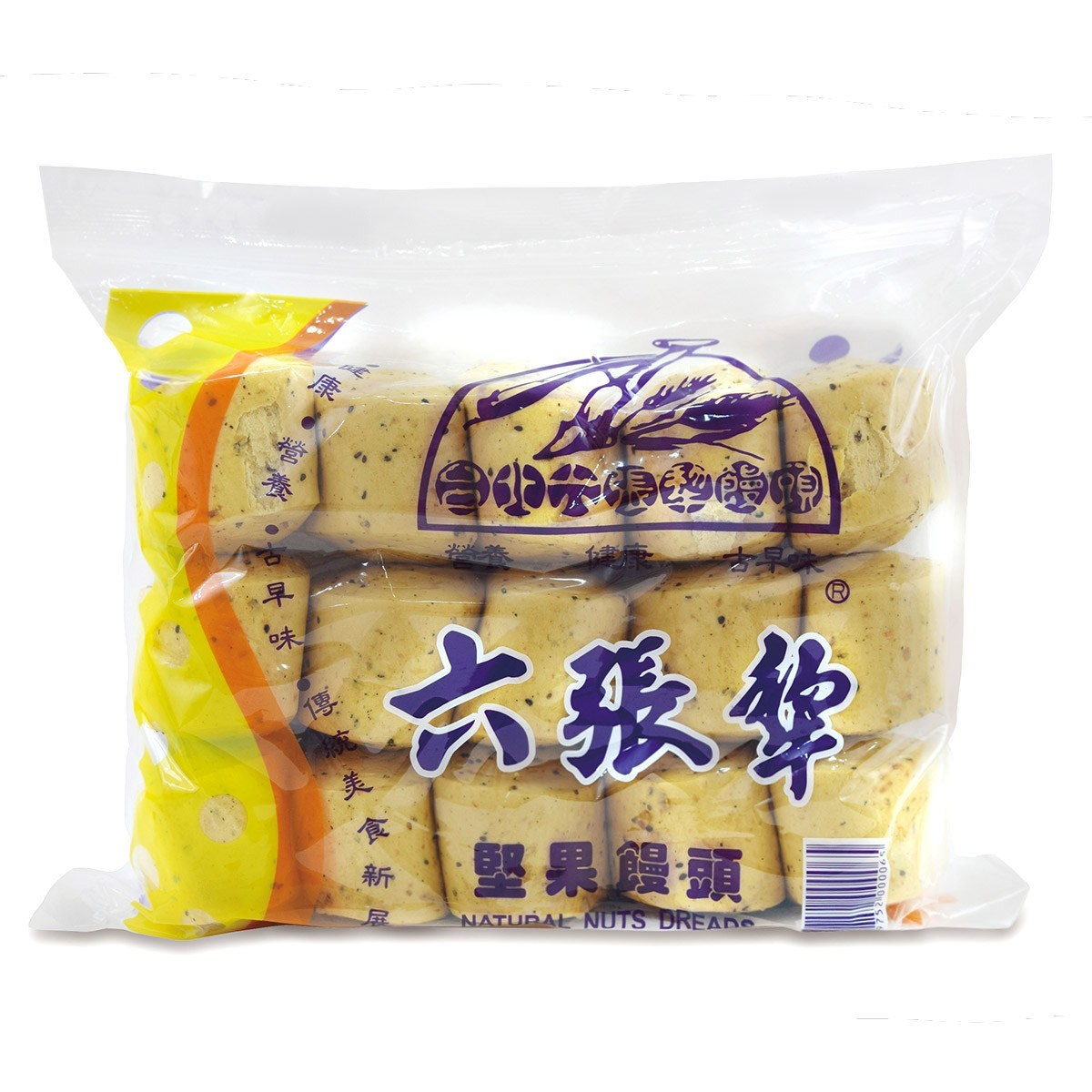 台北六張犁 冷藏養生堅果饅頭 15入