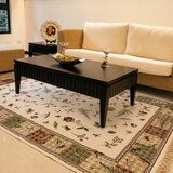 雅緻風華 歐洲古典絲質地毯 花間米 140公分 X 190公分 雅緻風華 歐洲古典絲質地毯 花間米 140公分 X 190公分