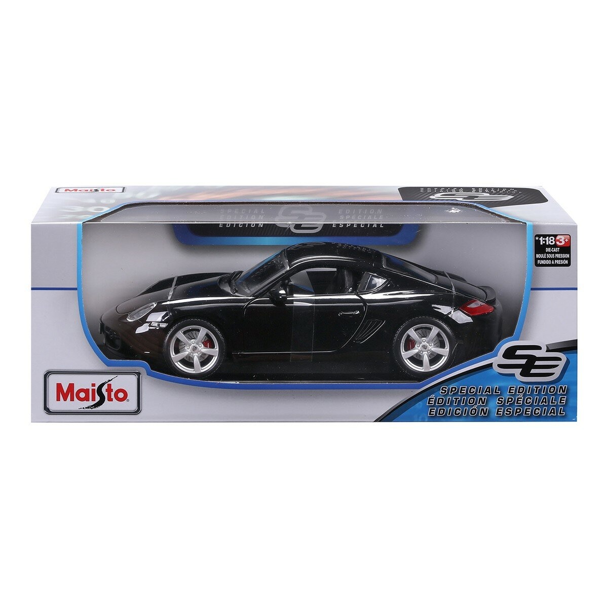 Maisto 1:18 收藏模型車 Porsche Cayman S