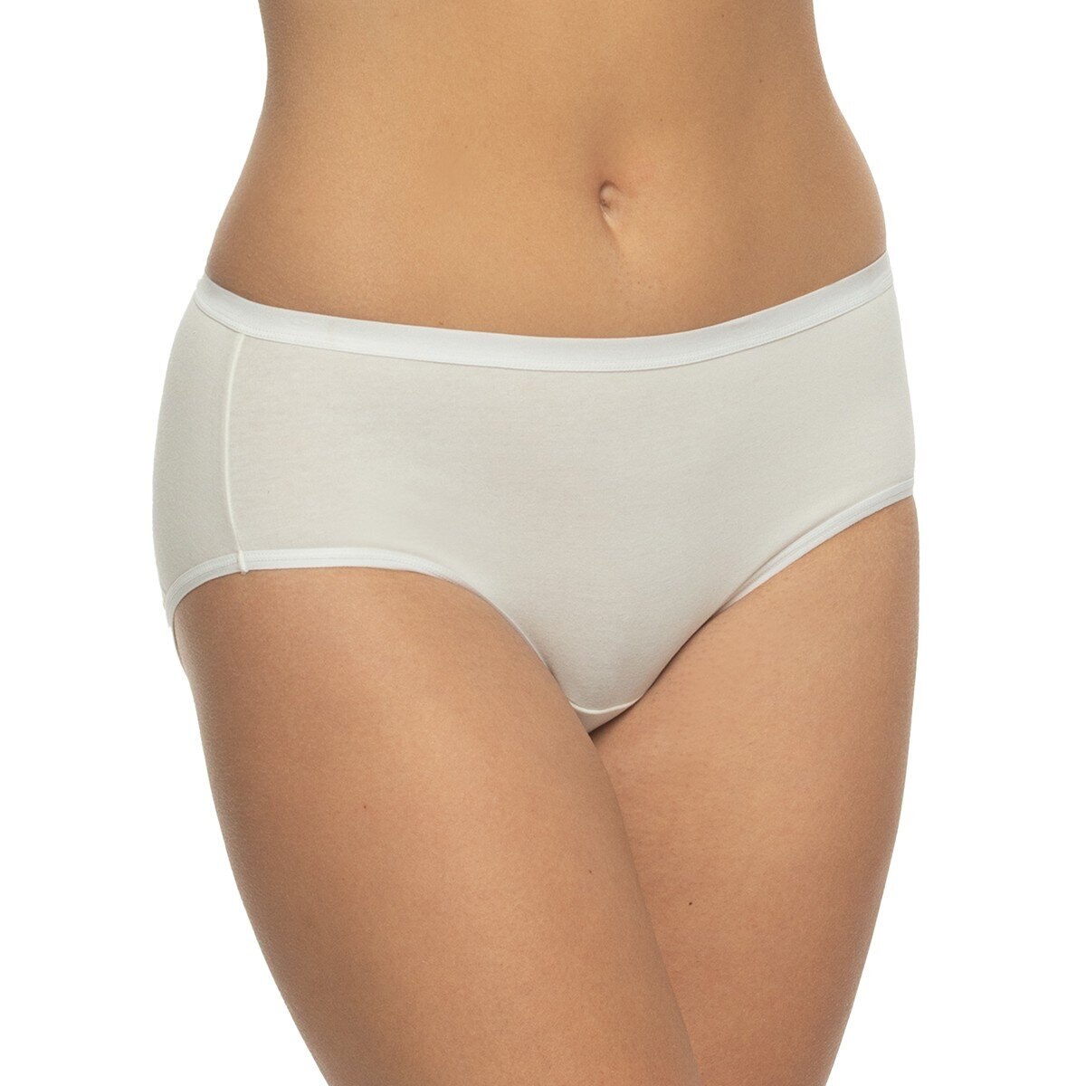 Jezebel 女有機棉內褲 5入組 S 白+白+藍+深灰+深灰