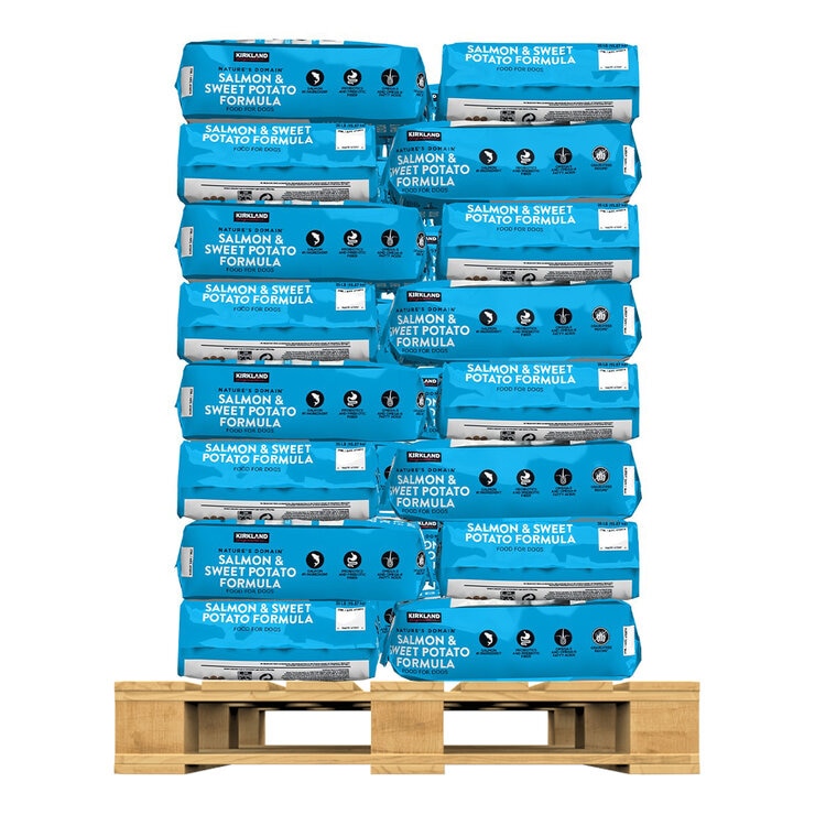 科克蘭 Nature's Domain 鮭魚 & 甘薯配方乾狗糧 15.87公斤 X 32入