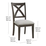 Bayside Furnishings 餐桌椅七件組