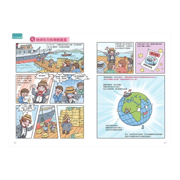 瘋狂想像漫畫物理大百科1-5 (5冊)