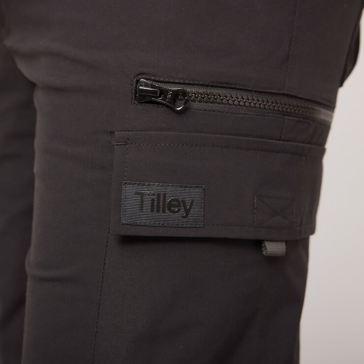 Tilley 男工作短褲 黑