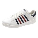 K-Swiss 男休閒防水鞋 彩色條紋