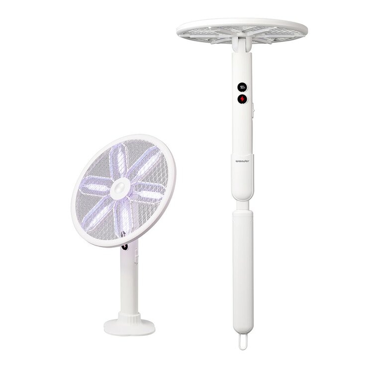 旺德 充電式伸縮桿/旋轉拍面/拍燈二合一電蚊拍 旺德 充電式伸縮桿/旋轉拍面/拍燈二合一電蚊拍