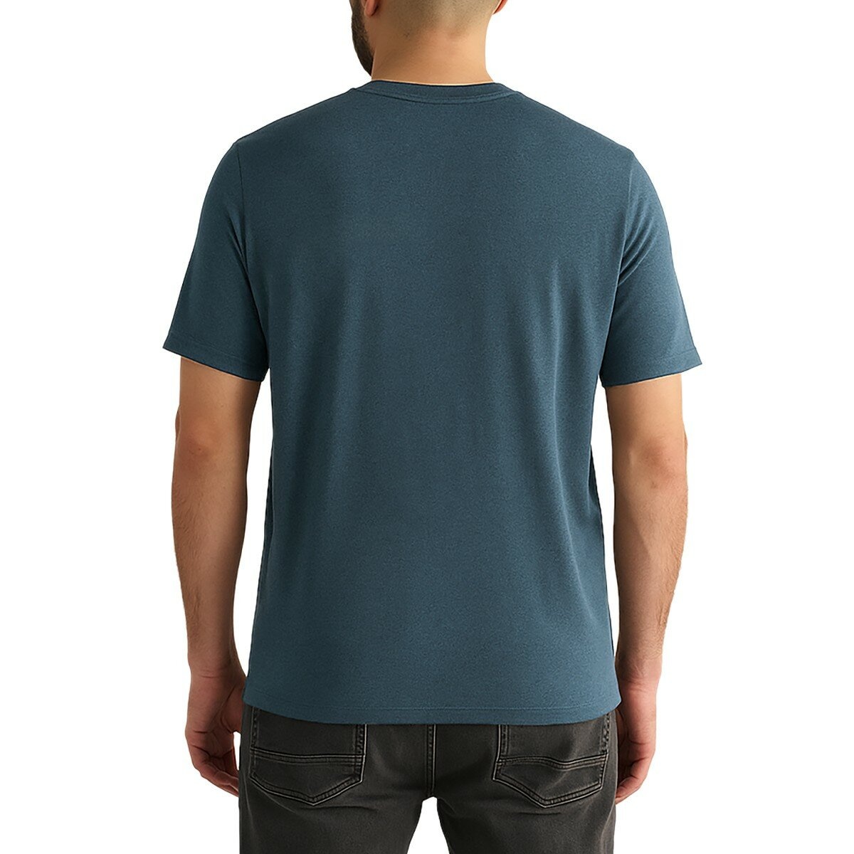 Hi-Tec 男印花短袖上衣 藍 Hi-Tec 男印花短袖上衣 藍