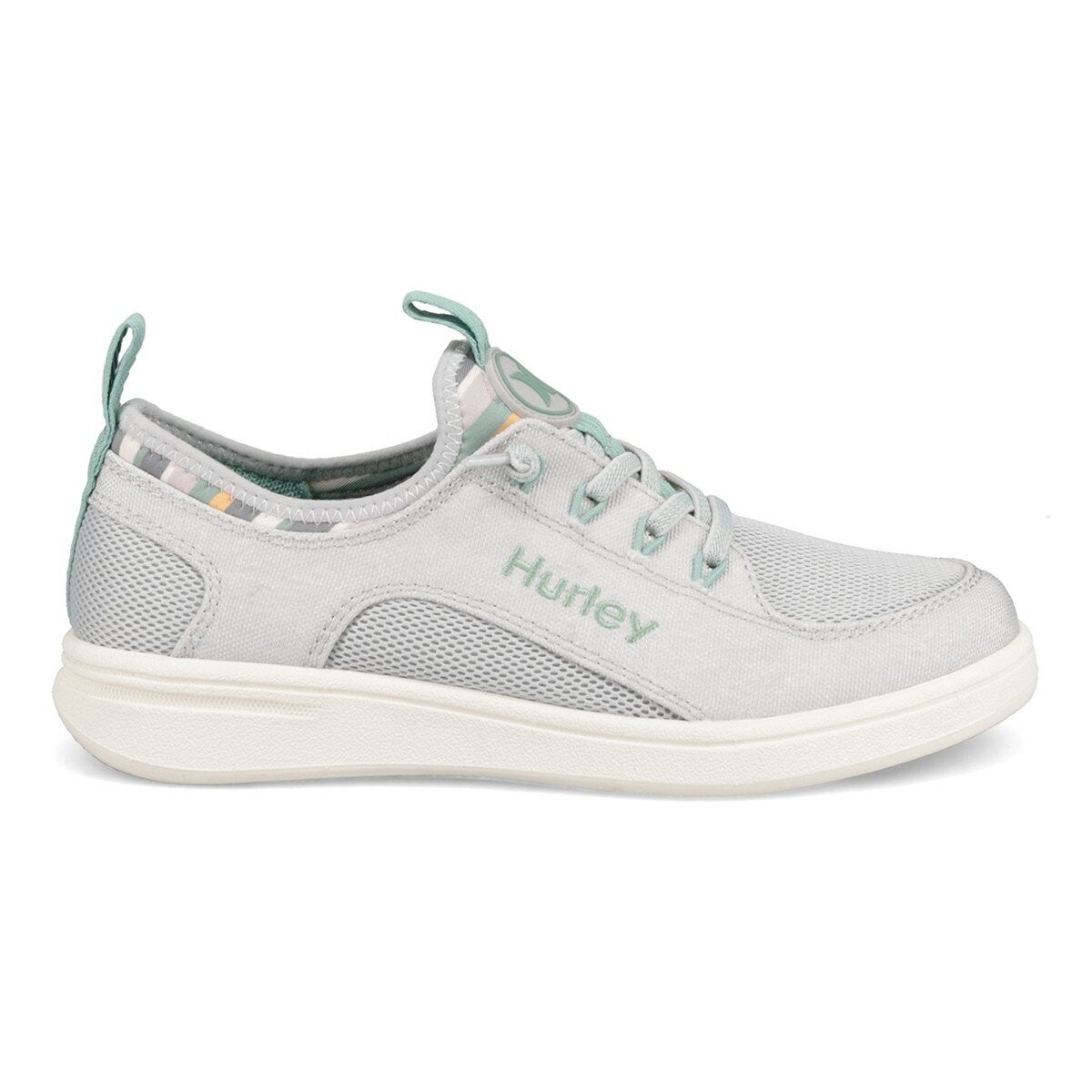 Hurley 女帆布鞋 淺灰