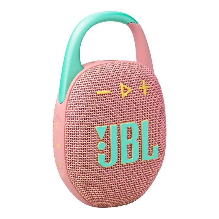 JBL Clip 5 超可攜式防水藍牙喇叭 粉色 JBL Clip 5 超可攜式防水藍牙喇叭 粉色