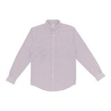 Brooks Brothers 男長袖襯衫 紅白格紋 L