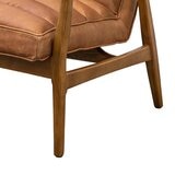 Gallery Datsun Brown 雙人座牛皮沙發