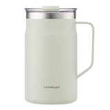LocknLock 都會馬克咖啡杯 600毫升 X 2件組 淺綠+淺紫