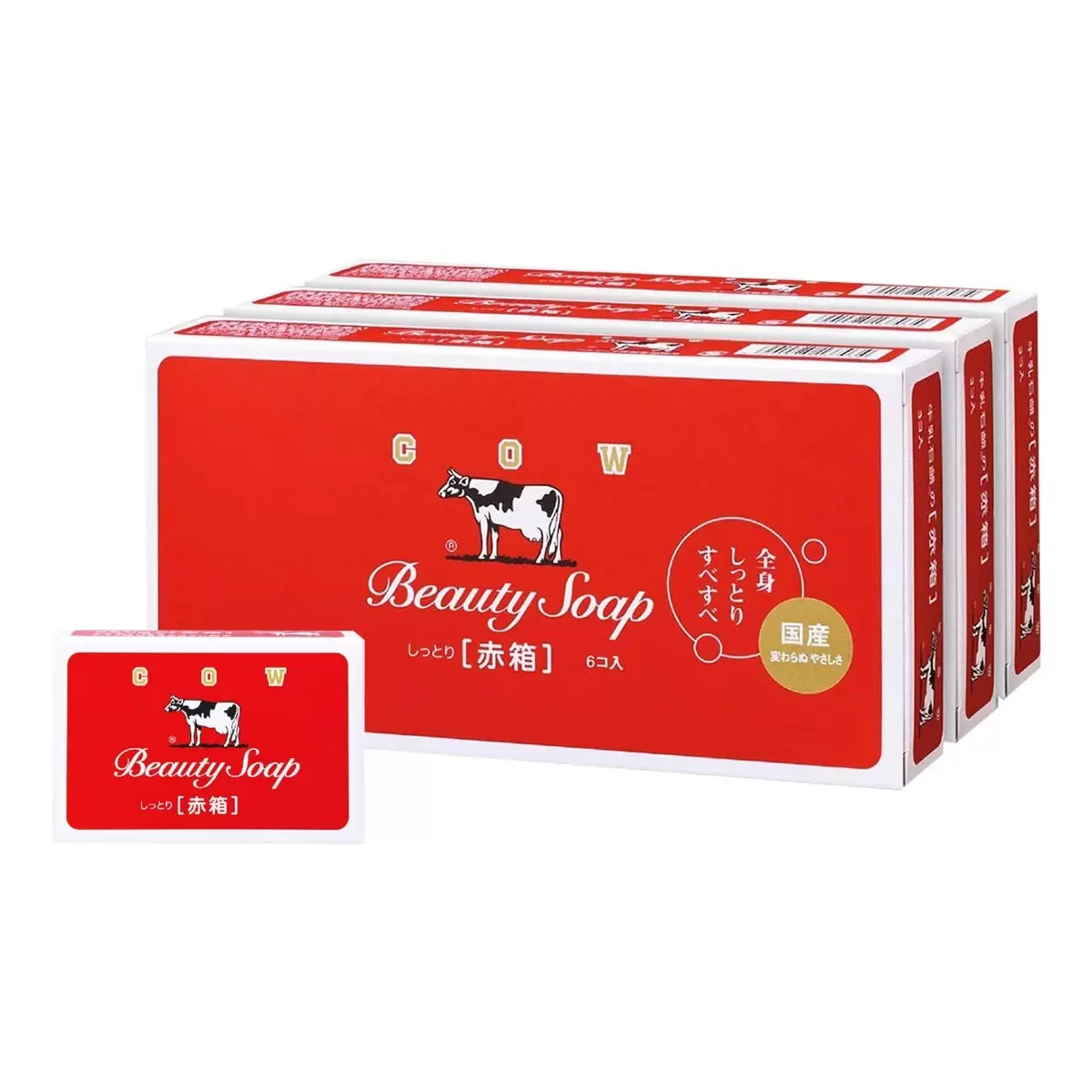 牛乳石鹼玫瑰滋潤型香皂100公克x 18入 Costco 好市多