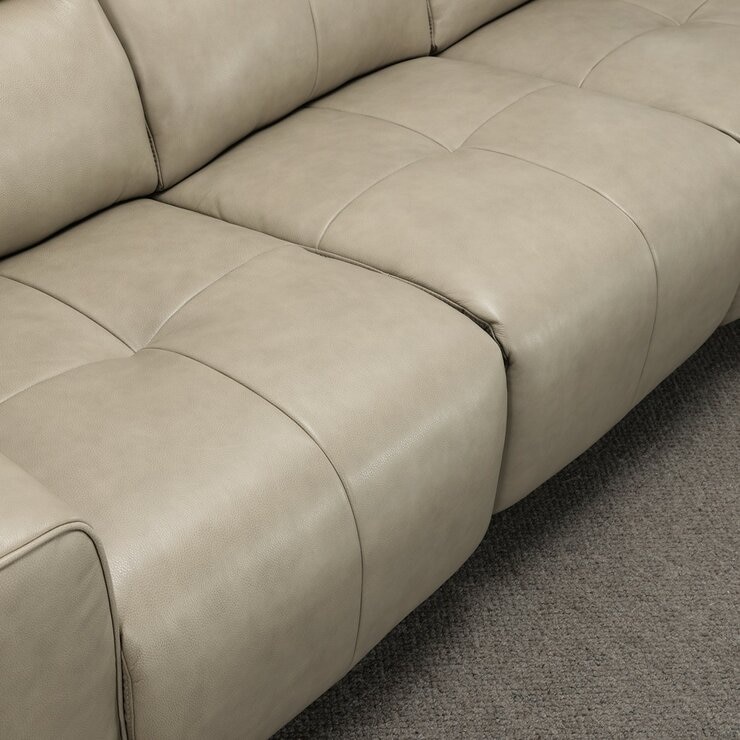 Simon Li 全牛皮電動沙發