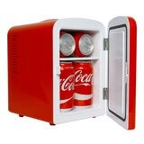 Coca-Cola 4公升迷你冷熱兩用冰箱 紅色