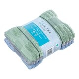 Welcome 波紋純棉毛巾 3入 40公分 X 76公分